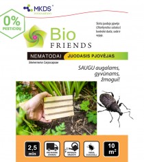 Nematodai Juodojo pjovėjo SUAUGĖLIUI PADĖKLIUKE